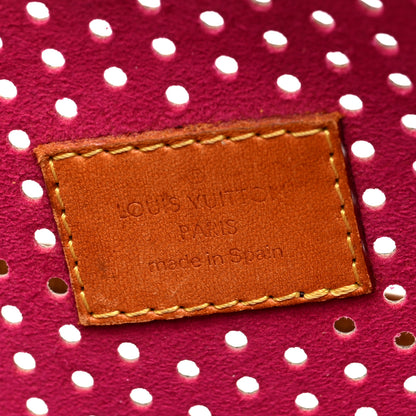 Louis Vuitton Monogram Perforated Pochette Accessories Bag Fuchsia 6 of 10