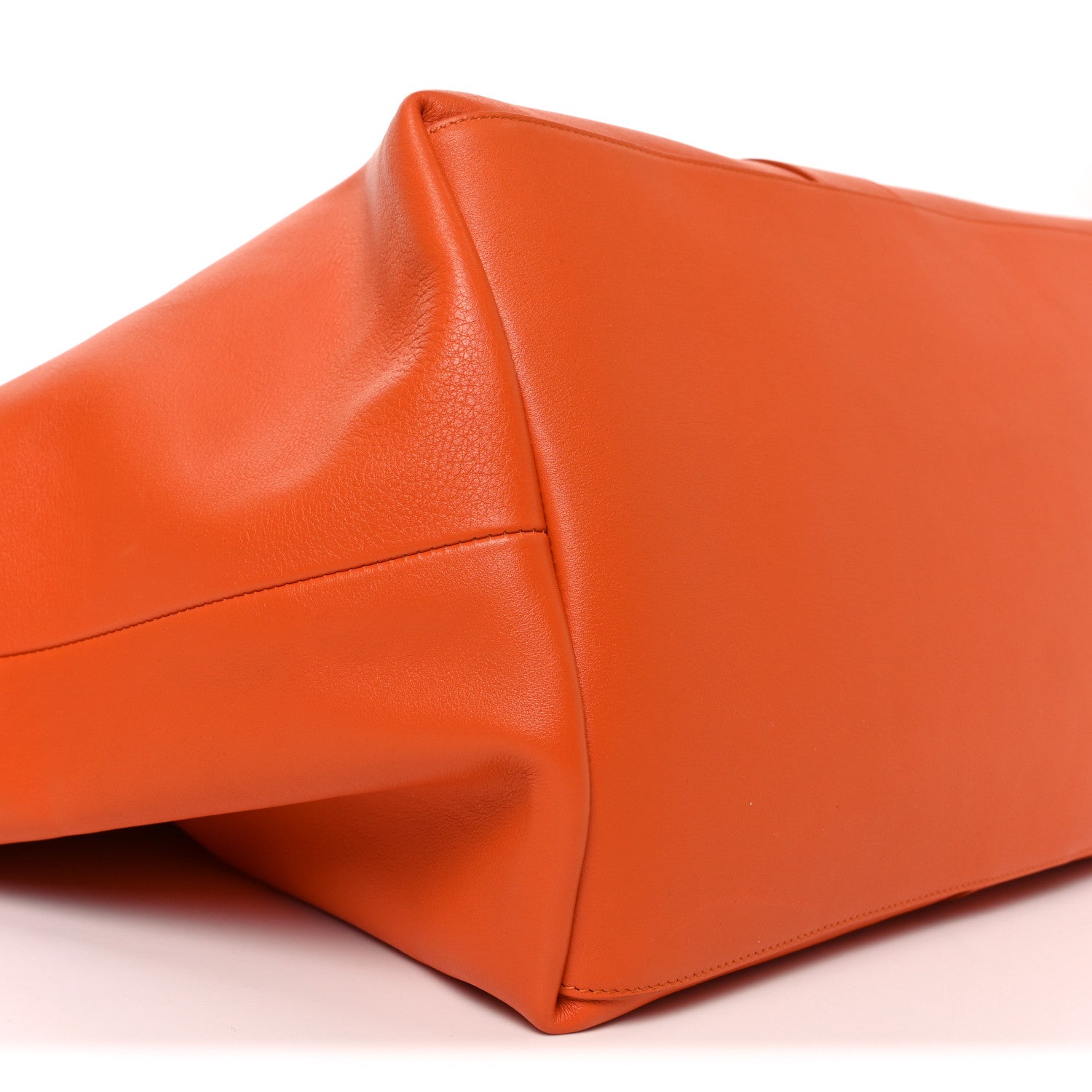 Saint Laurent Calfskin Y Tote Mandarin Glow Mandarin Glow 9 of 10