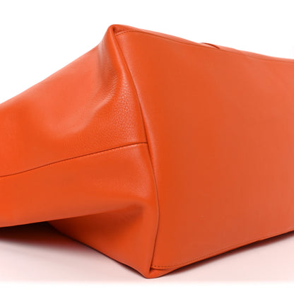 Saint Laurent Calfskin Y Tote Mandarin Glow Mandarin Glow 9 of 10