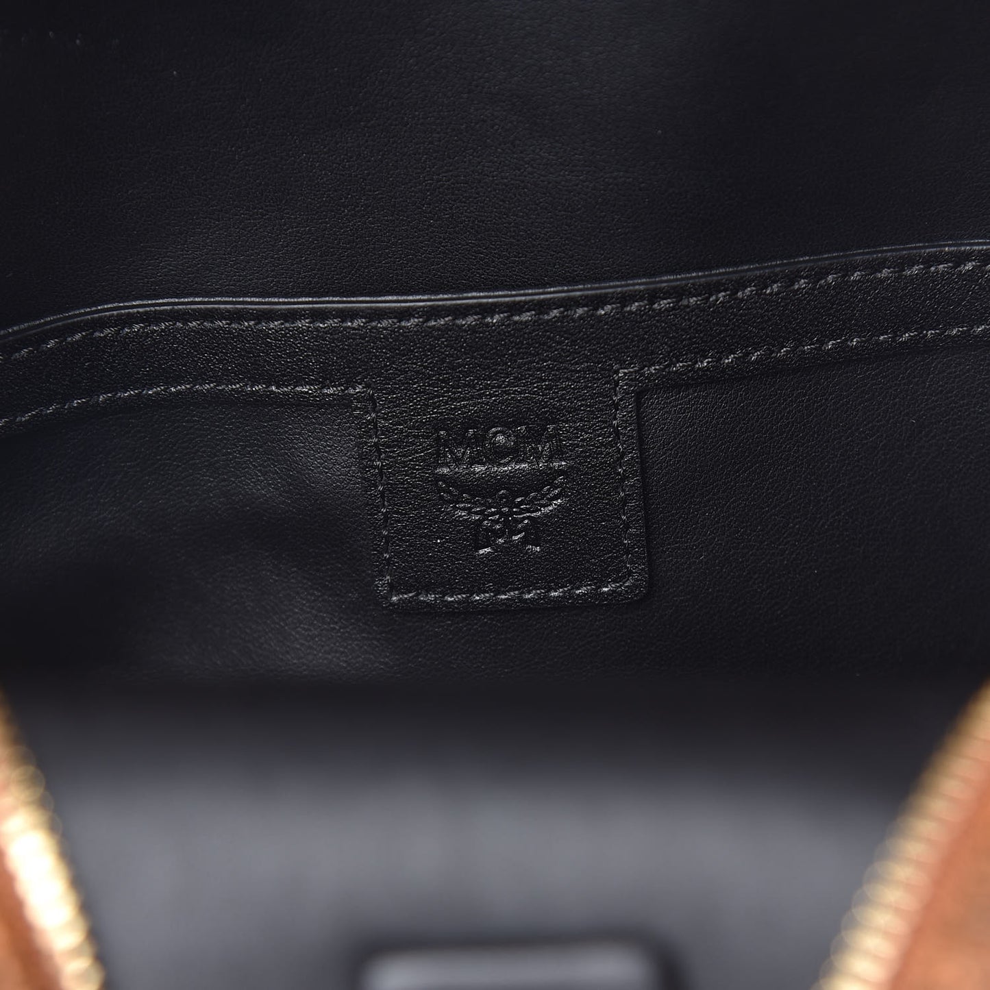 Visetos Side Stud Mini Stark Backpack Cognac