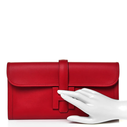Hermes Swift Jige Elan 29 Clutch Rouge Piment 2 of 7