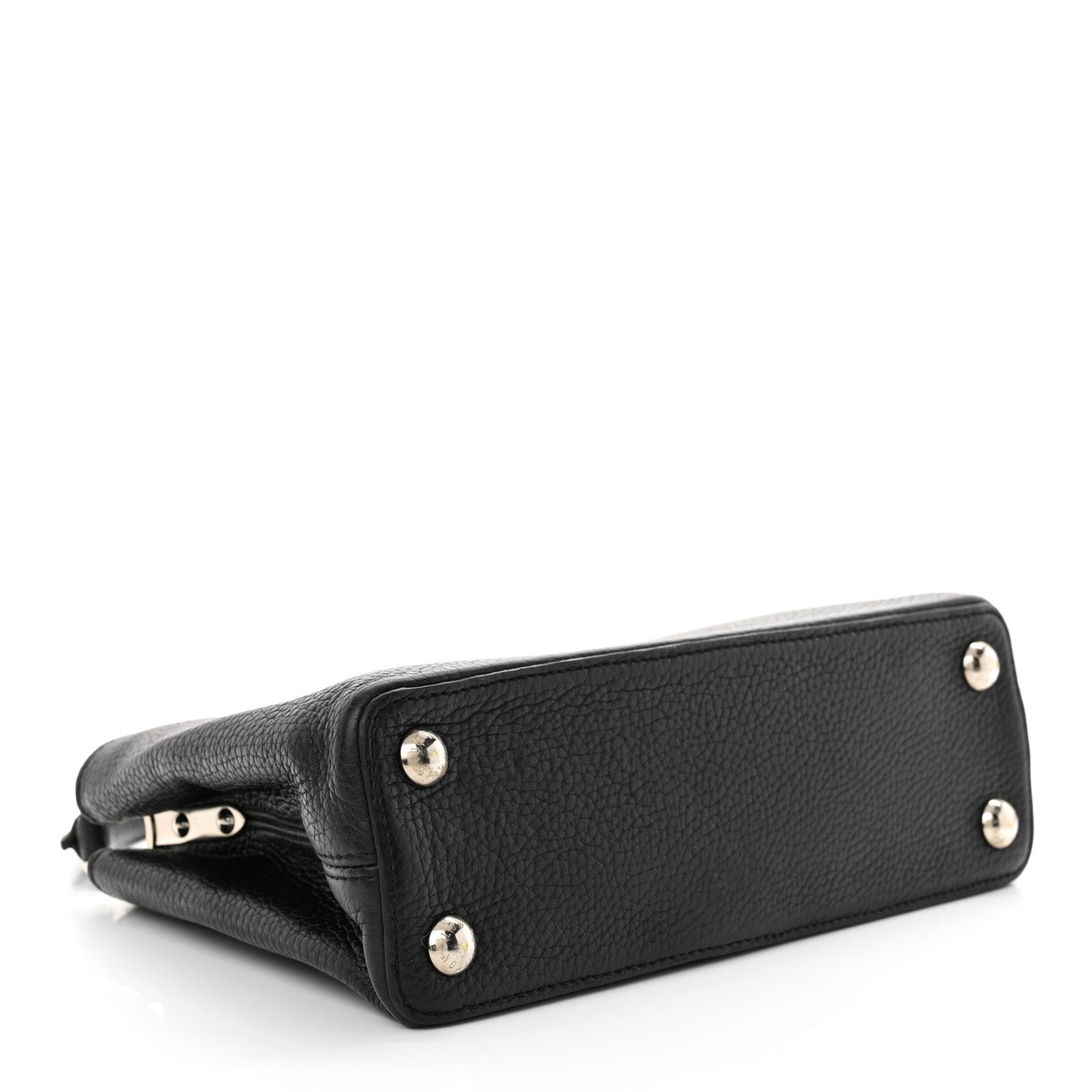 Louis Vuitton Taurillon Capucines BB Black 4 of 13