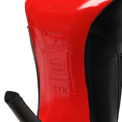 Christian Louboutin Nappa Art Lastic 100 Ankle Boots 37.5 Black 6 of 9