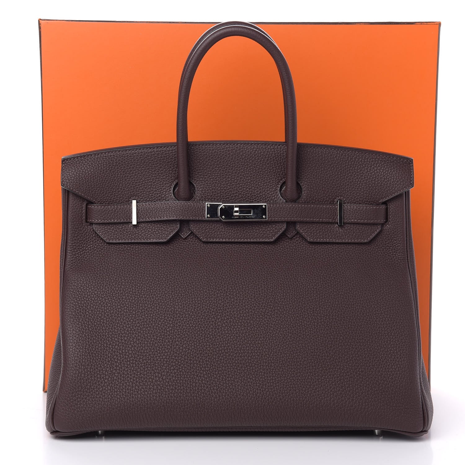 Hermes Togo Birkin 35 Chocolate 11 of 11