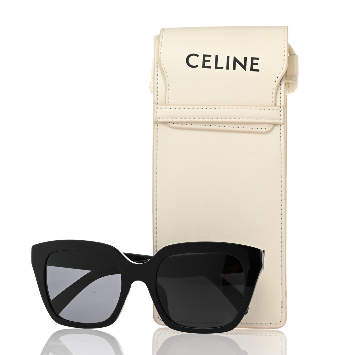 Acetate Sunglasses CL40198F Black