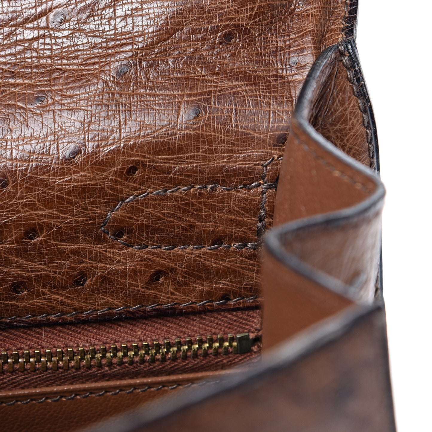 Ostrich Kelly Sellier 32