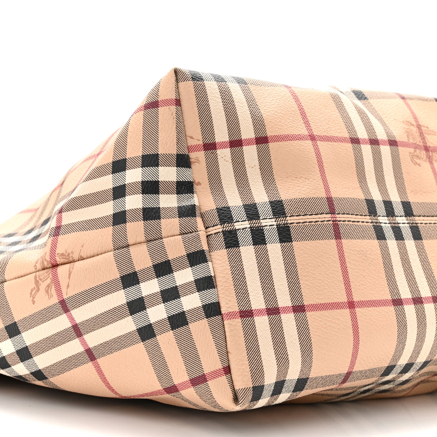 Burberry Haymarket Check Medium Salisbury Tote Chocolate 9 of 10