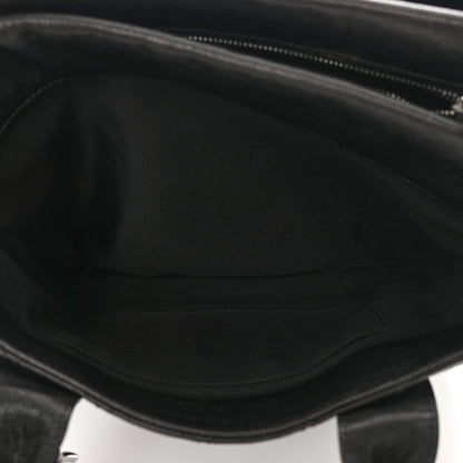Chanel Caviar Quilted Large Urban Companion Top Handle Shopping Tote Black 7 of 18