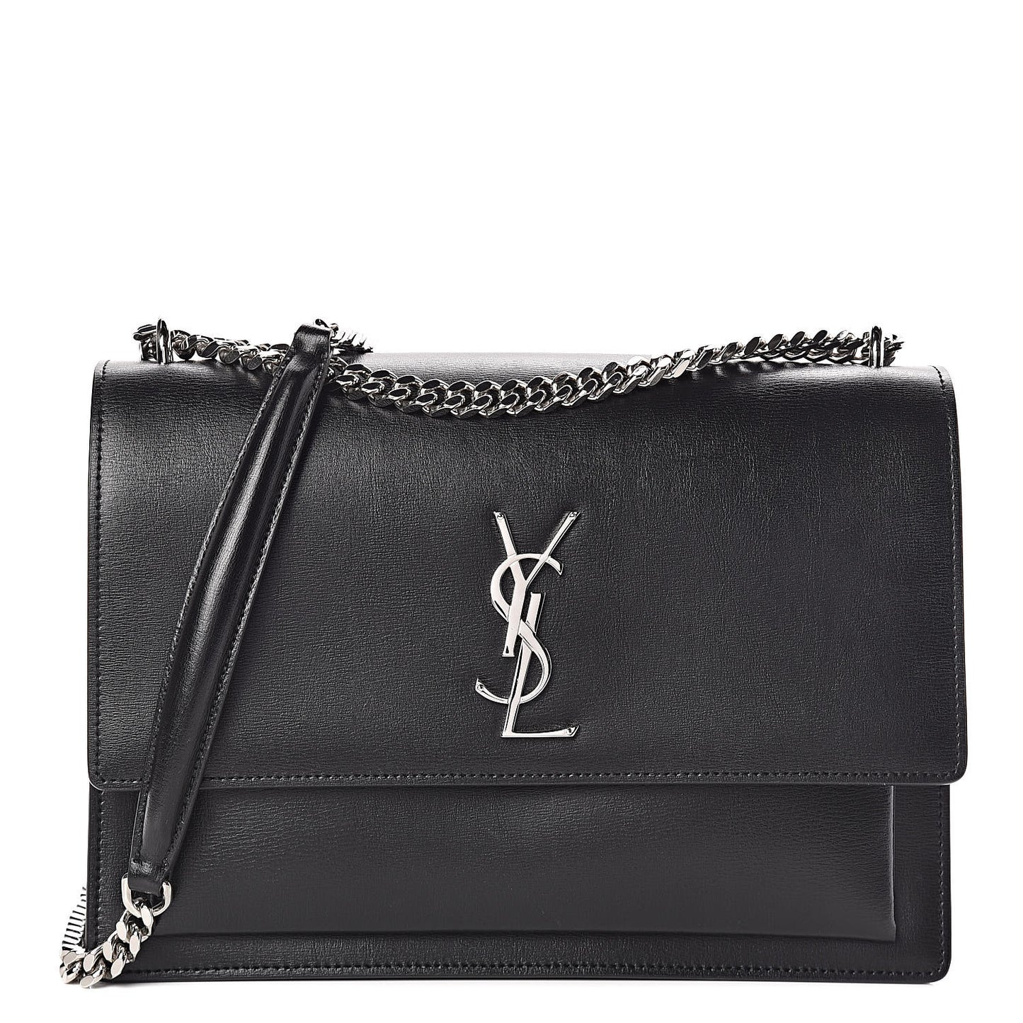 Calfskin Large Monogram Sunset Black