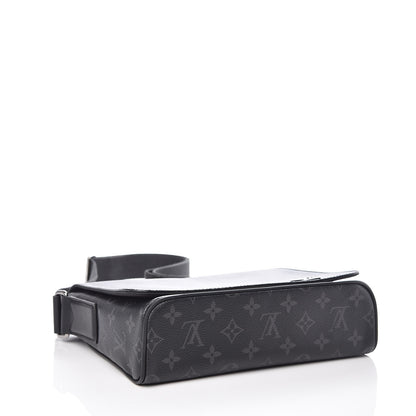 Louis Vuitton Monogram Eclipse District PM Black 4 of 8
