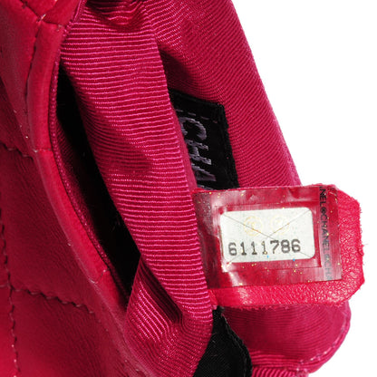 Chanel Lambskin Square Stitched Convertible Micro Flap Pink 9 of 12