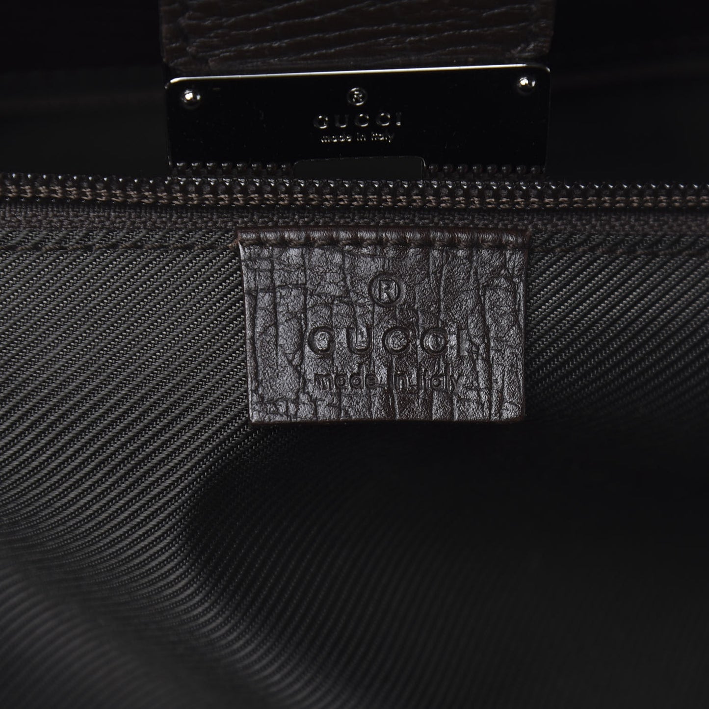 Monogram Bullet Travel Bag Dark Brown