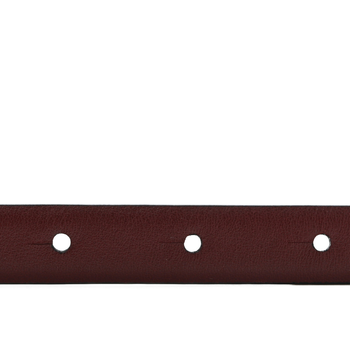 Calfskin CC Skinny Reversible Belt 95 38 Black Burgundy