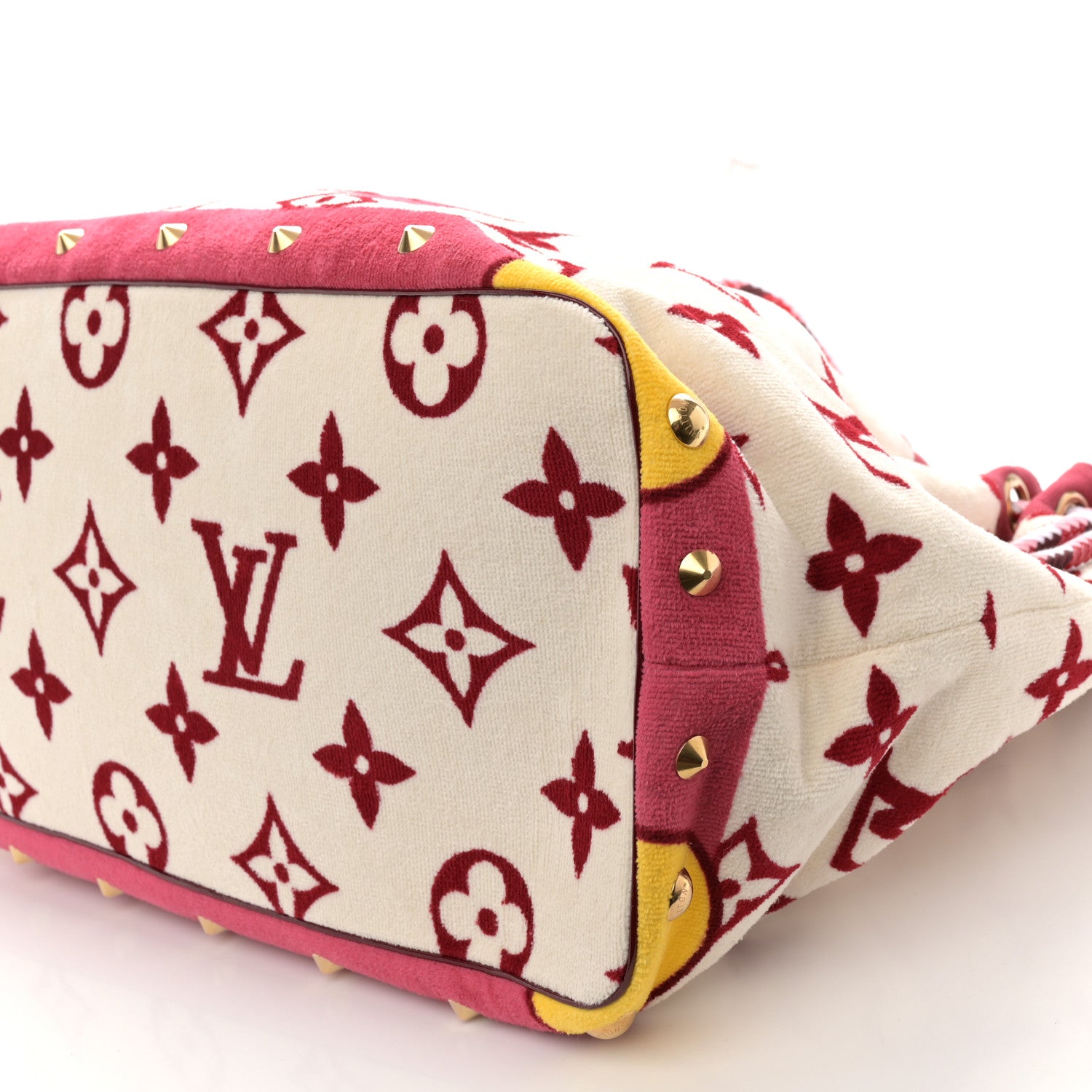 Louis Vuitton Cotton Monogram Eponge Cabas 9 of 9