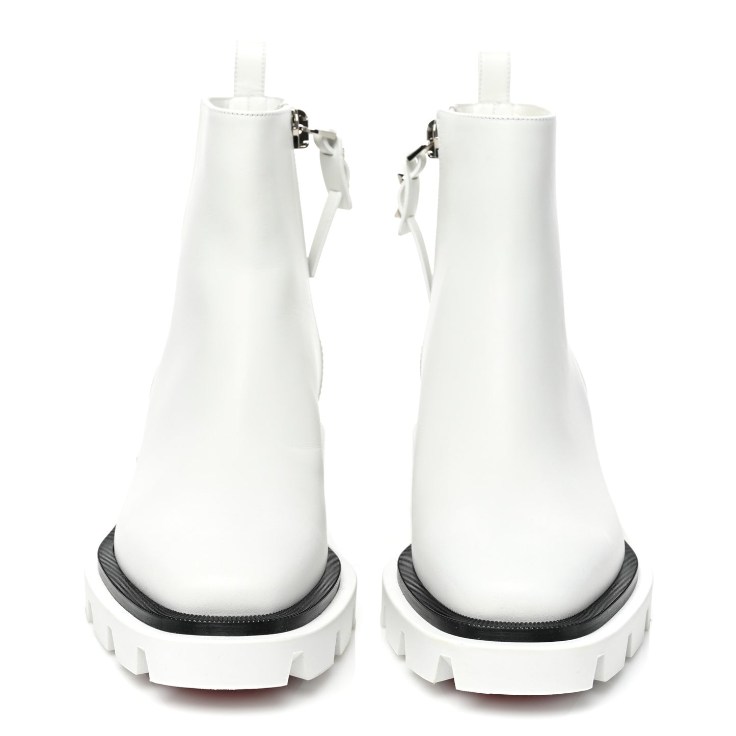 Calfskin Maxiboot Boots 37 Bianco