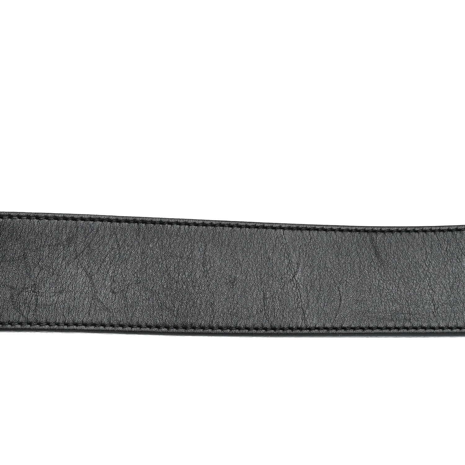 Gucci Calfskin Double G 40mm Belt 95 38 Black 1886636 – FASHIONPHILE
