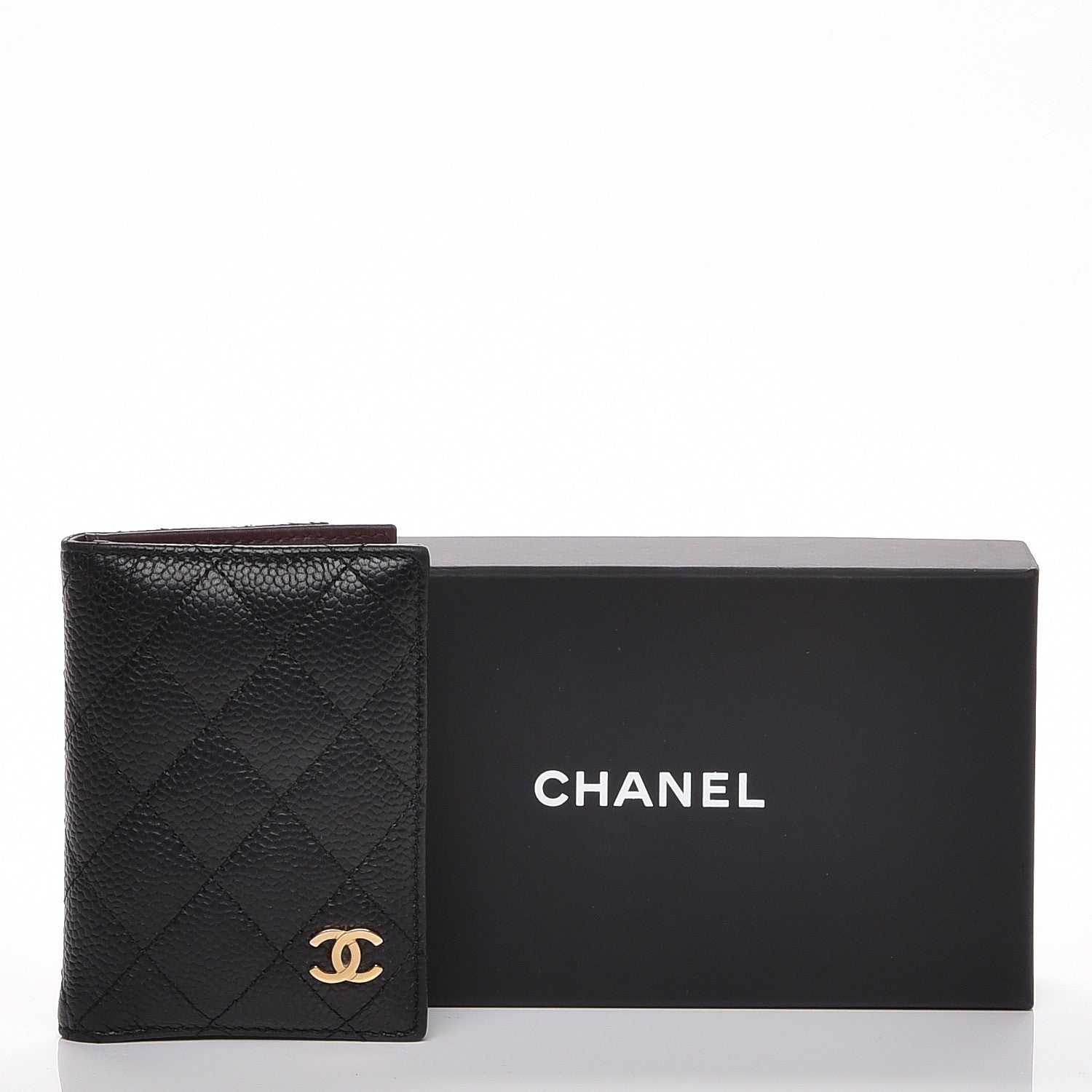 Chanel Caviar Quilted Card Holder Wallet Black 8 of 8