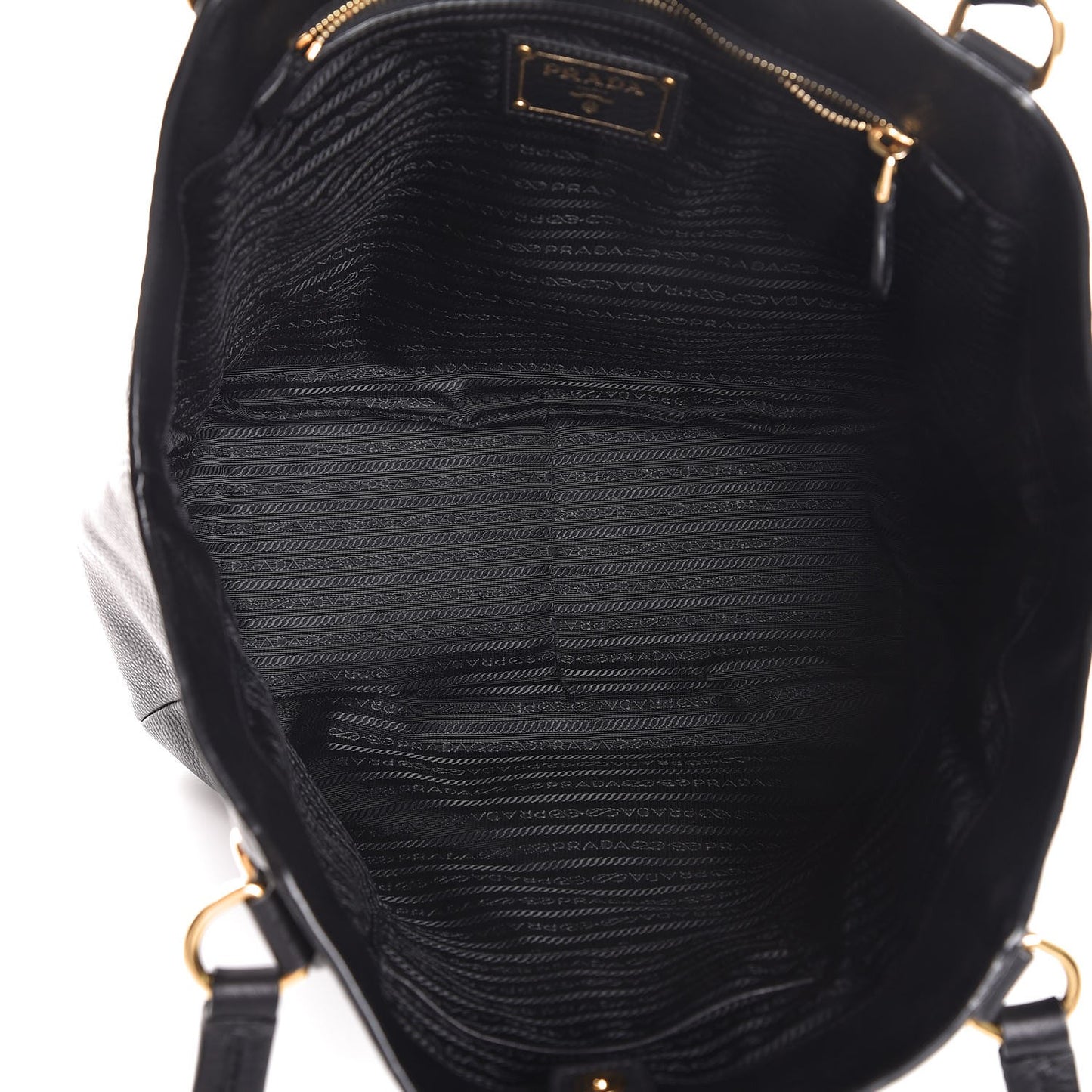 Vitello Daino Tote Black