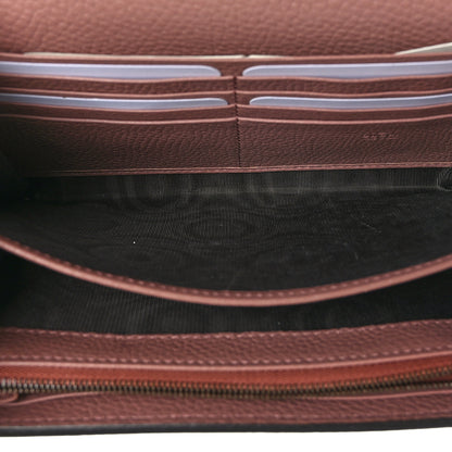 Gucci Cellarius Calfskin GG Marmont Chain Wallet Rosy Phard 5 of 10