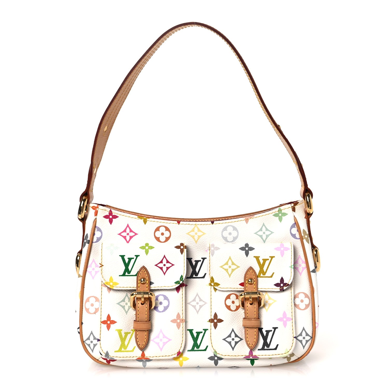 Louis Vuitton Monogram Multicolor Lodge PM White 1 of 11