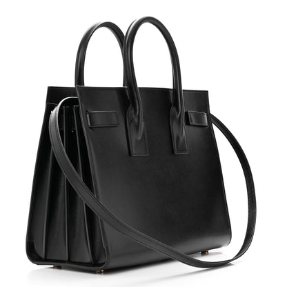 Saint Laurent Calfskin Small Sac De Jour Black 3 of 11
