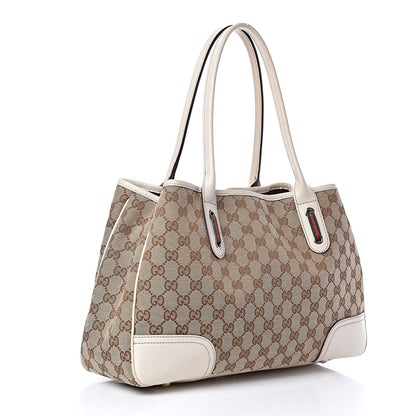Gucci Monogram Medium Princy Tote Off White 3 of 11