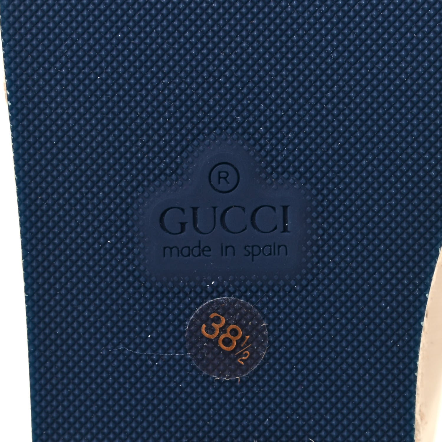 Gucci Canvas Logo Lace-Up Platform Espadrilles 38.5 Greggio Grege 6 of 7