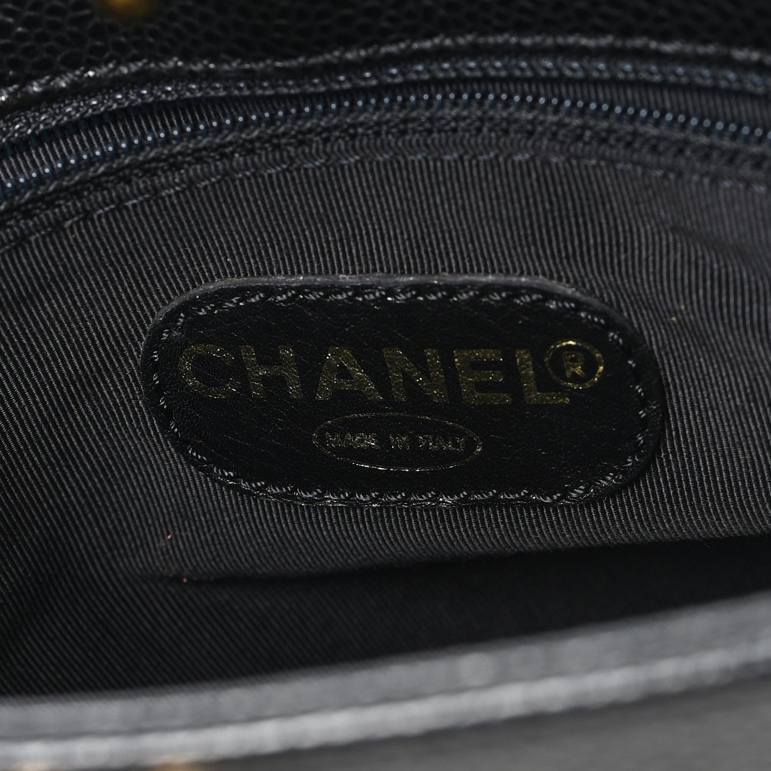 Chanel Caviar Quilted Shoulder Bag Black 6 of 11