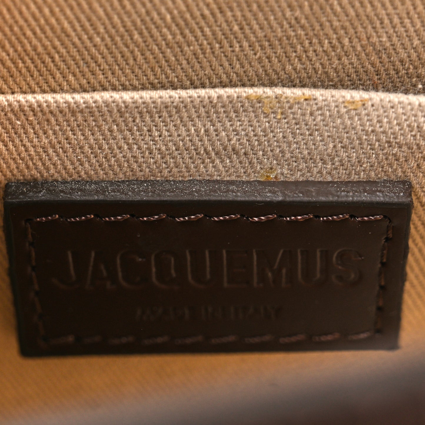 Smooth Calfskin Le Chiquito Moyen Dark Brown