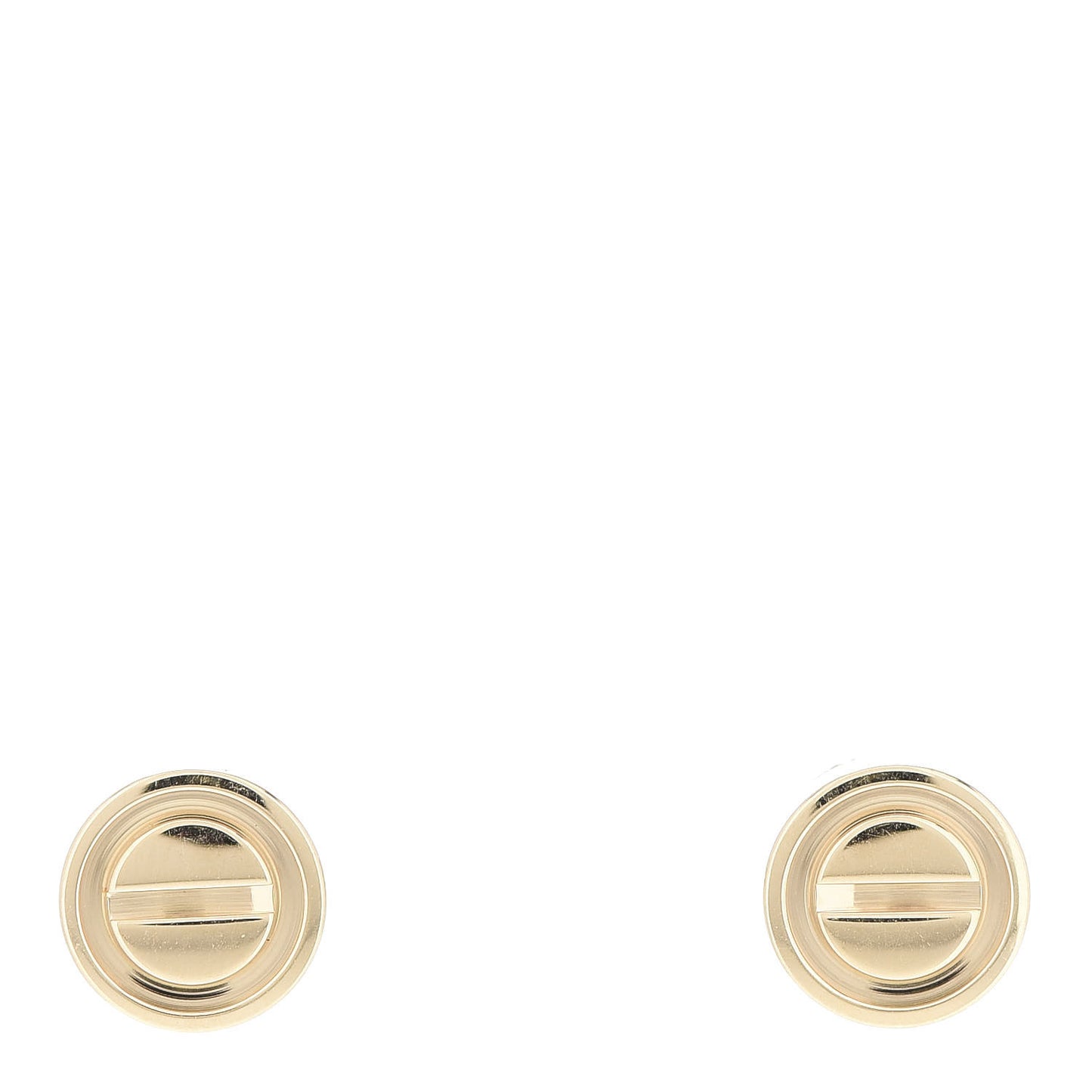 18K Yellow Gold LOVE Earrings