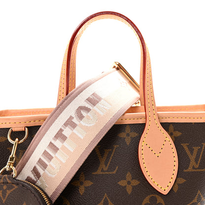 Louis Vuitton Monogram Neverfull BB Beige 7 of 9