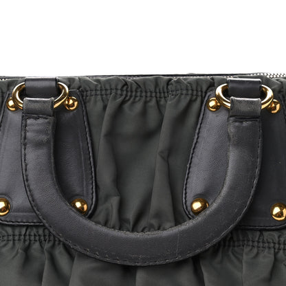 Prada Tessuto Nylon Gaufre Tote Fumo 11 of 18