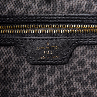 Louis Vuitton Monogram Giant Wild At Heart Neverfull MM Black 6 of 9