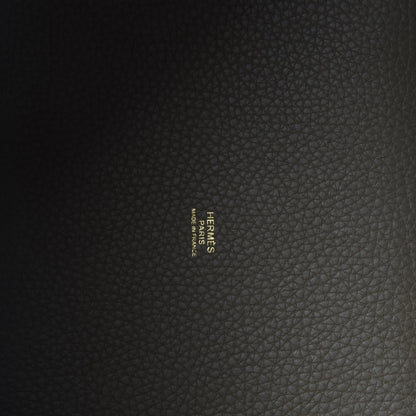 Hermes Taurillon Clemence Picotin Lock 22 MM Etoupe 6 of 13