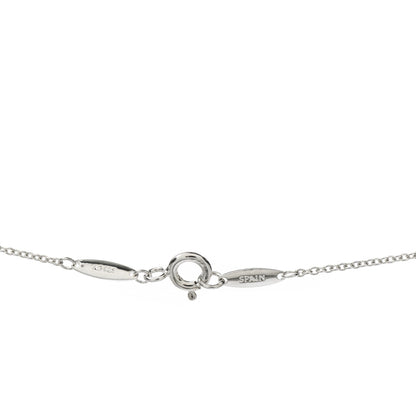 Tiffany Sterling Silver 16mm Elsa Peretti Open Heart Pendant Necklace 6 of 6