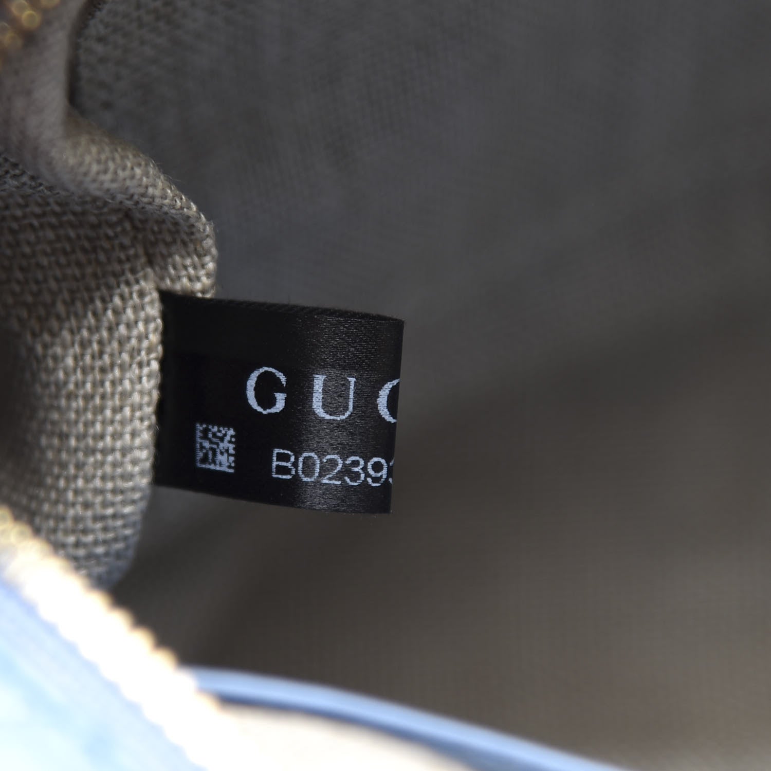 Gucci Microguccissima Mini Bree Messenger Bag Mineral Blue 7 of 10