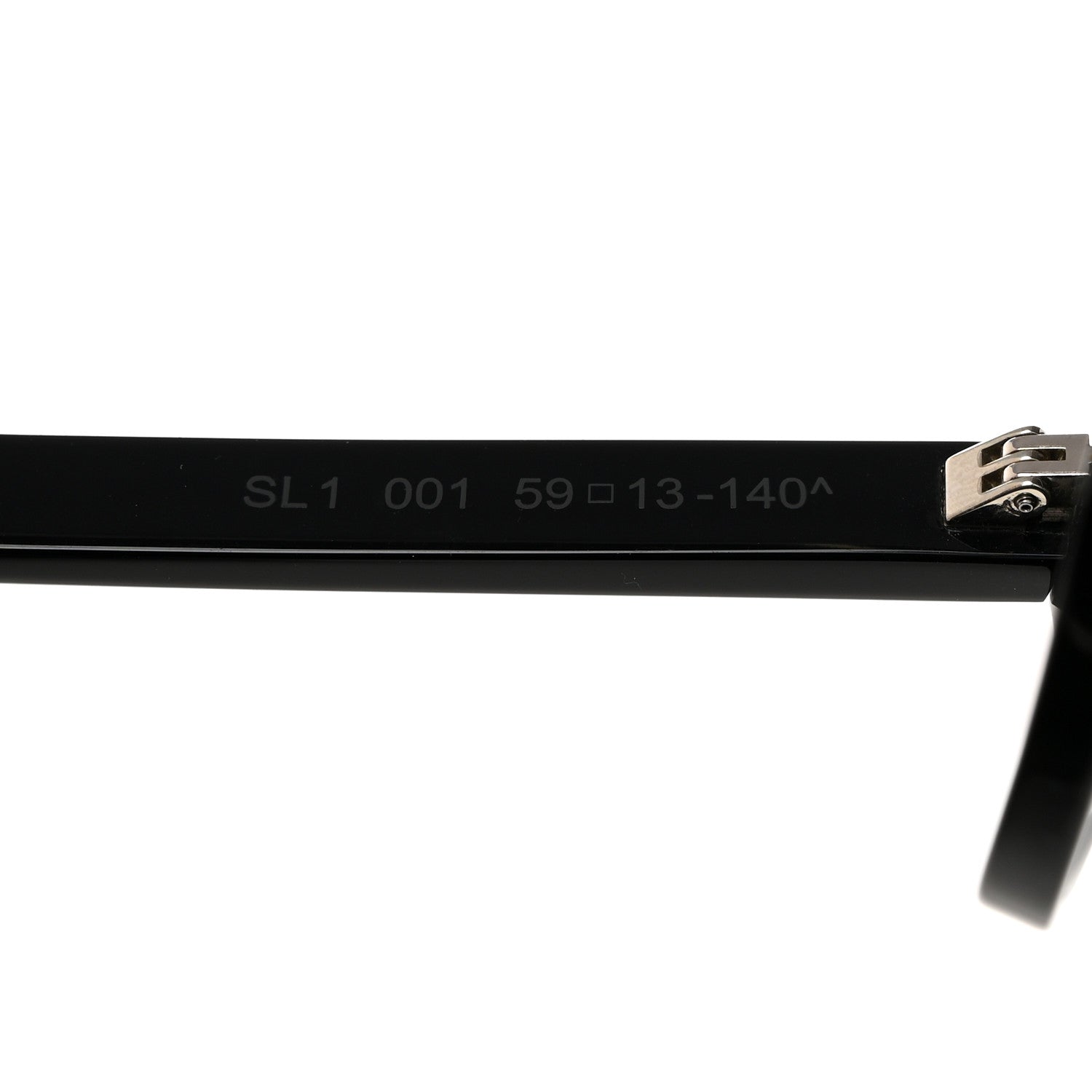 Saint Laurent Acetate SL1 Sunglasses Black 5 of 7
