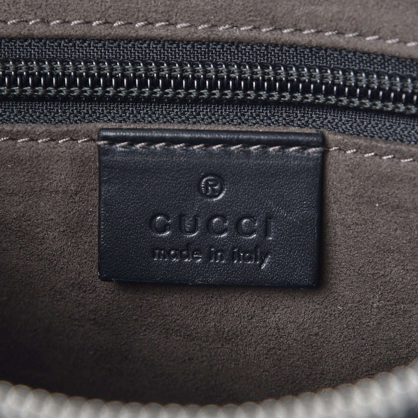 Guccissima Signature Small Messenger Bag Black