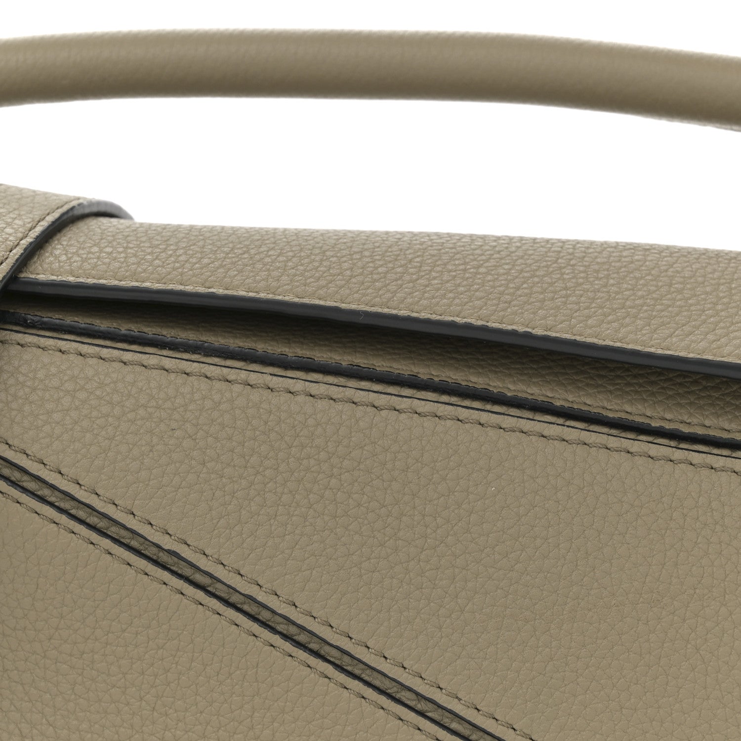 Loewe Calfskin Small Puzzle Bag Artichoke Green 8 of 11