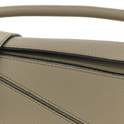 Loewe Calfskin Small Puzzle Bag Artichoke Green 8 of 11