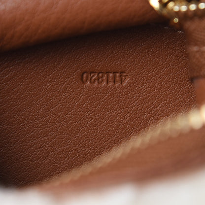 Loewe Shearling Mini Bunny Crossbody Bag Natural 6 of 8