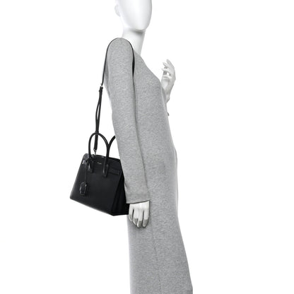 Saint Laurent Grained Calfskin Baby Sac De Jour Black 2 of 18