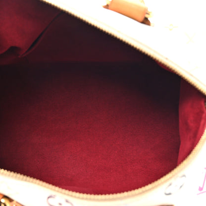 Louis Vuitton Monogram Multicolor Speedy 30 White 5 of 11