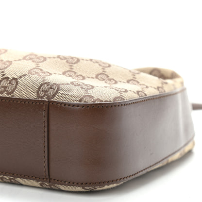 Gucci Monogram GG Small Clasp Hobo Brown 6 of 10