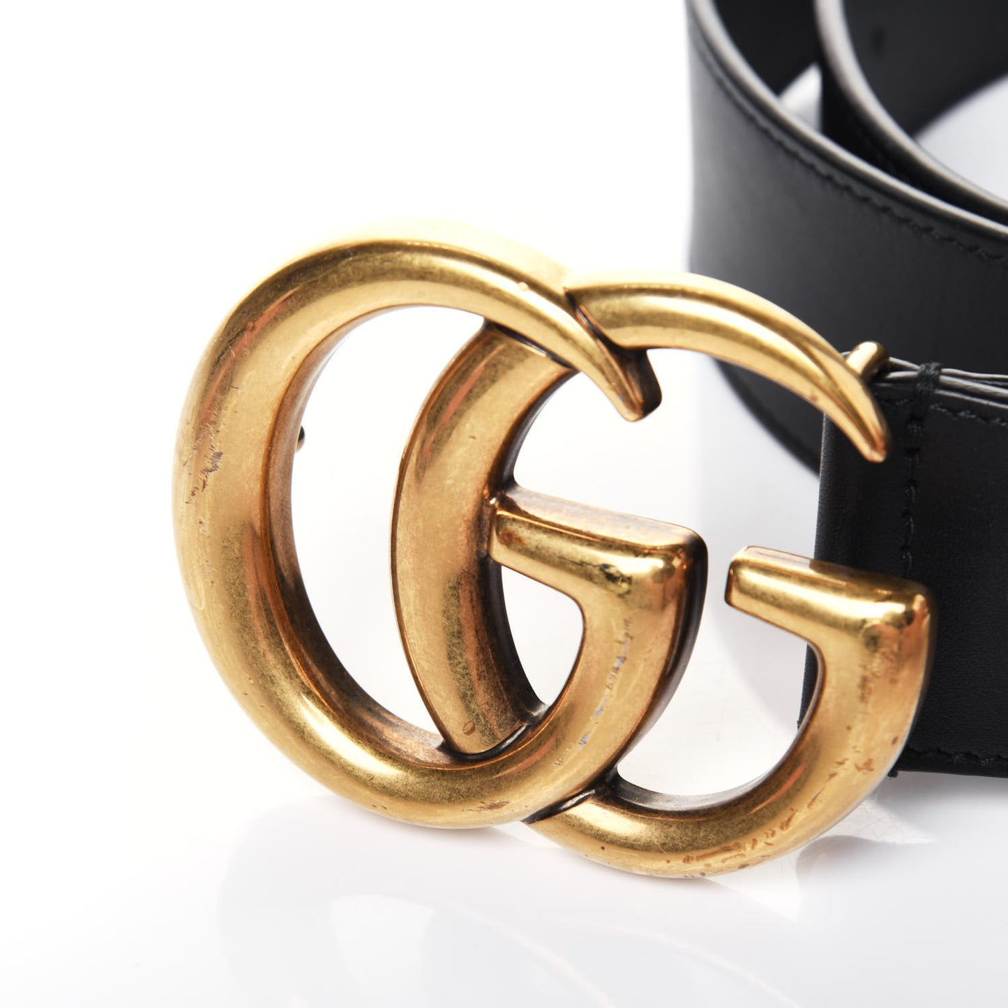 Calfskin Double G 40mm Belt 80 32 Black