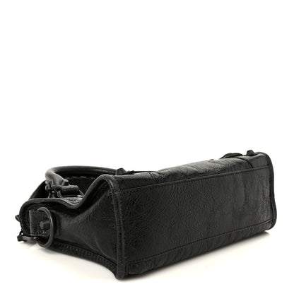 Balenciaga Agneau Arena Classic Hardware Le City Mini  Black 4 of 11