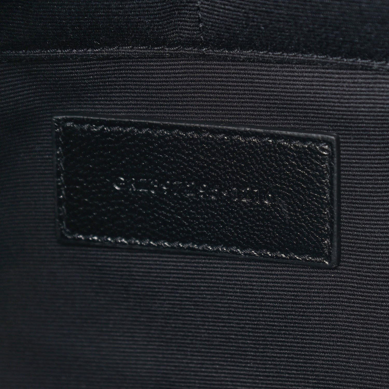 Saint Laurent Calfskin Star Rider iPad Pouch Argento 7 of 7