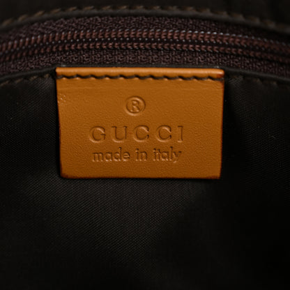 Gucci Monogram Web Small Jackie O Hobo Brown 6 of 14
