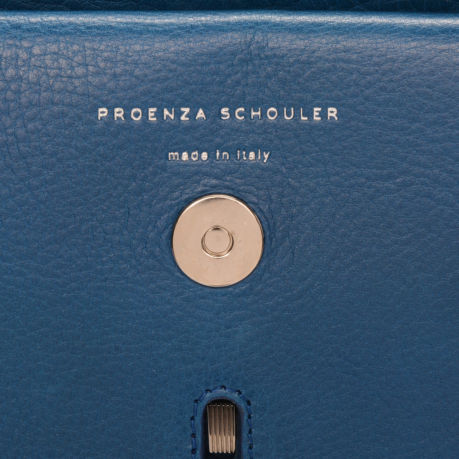 Proenza Schouler Calfskin PS11 Classic Shoulder Bag Peacock 7 of 10