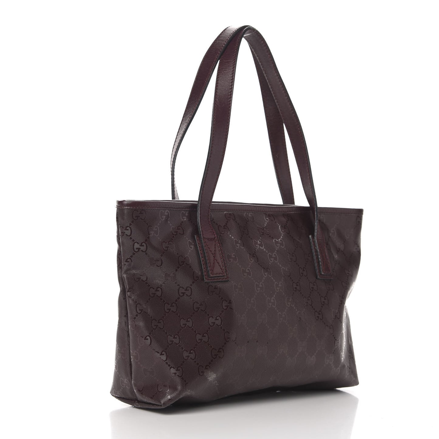 Imprime Monogram Small Joy Tote Bordeaux